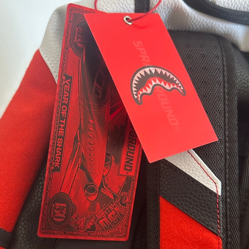 Sprayground SG University Backpack with Shark Patch - Picture 3 of 6